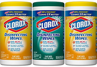 Clorox Disinfecting Wipes Value Pack, Fresh Scent and Citrus Blend