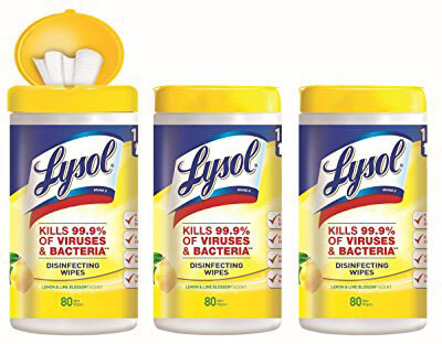 Lysol Disinfecting Wipes - Lemon & Lime Blossom