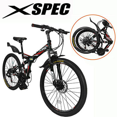 Xspec Folding Mountain Bike