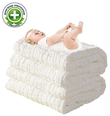 LOVE MY Natural Antibacterial, Cotton Baby Towel