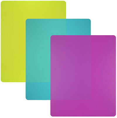 Plastic Cutting Board Mats Set