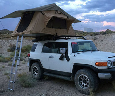 Tuff Stuff 'Delta' Overland Roof Top Tent