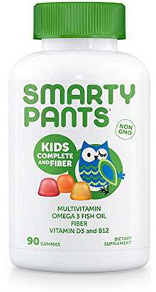 SmartyPants Kids Complete and Fiber Gummy Vitamins