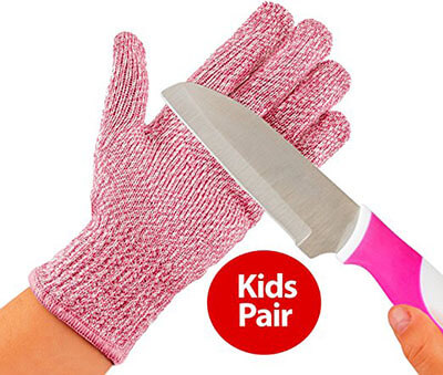 TruChef Kid-Sized Cut Resistant Gloves