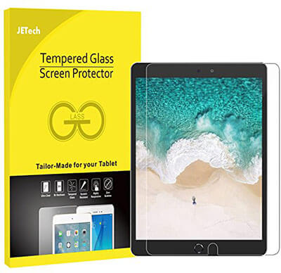 JETech iPad Pro 10.5 Screen Protector Tempered Glass Film for Apple iPad Pro