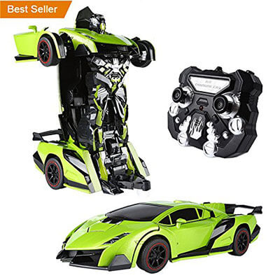 SainSmart Jr. Transform Car Robot, Remote Control RC Vehicles