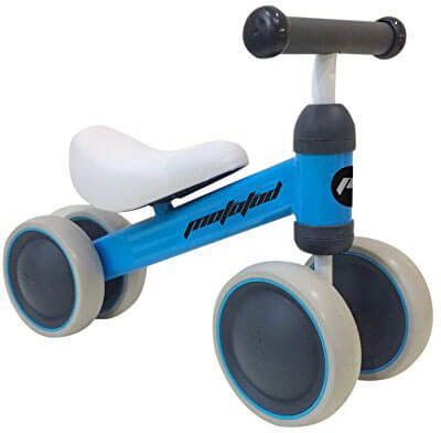 MotoTod Mini Baby and Toddler pedal free Balance Bike