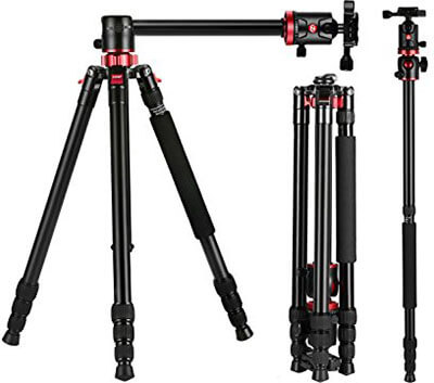 Zomei Camera Tripod Portable Magnesium Aluminum Professional Tripod/Monopod