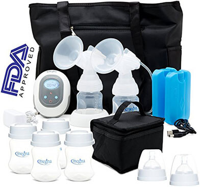 Megna Double Electric Dual Digital Breast Feeding Pump