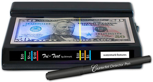 Drimark Counterfeit Money Detector