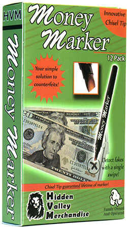 HVM Money Maker Counterfeit Bill Detector Pen