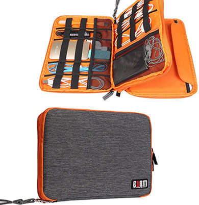 BUBM Universal Double-Layer Organizer Storage Travel Gear