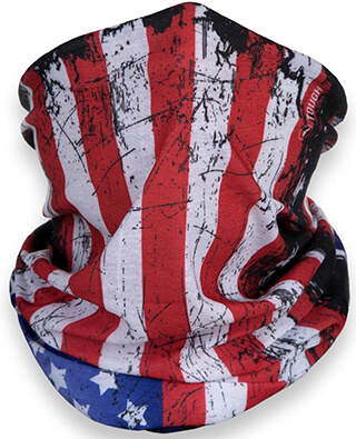 Tough Headwear American Flag Outdoor Motorcycle Mask