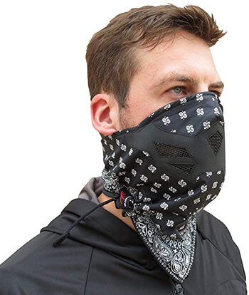 Grace Folly Half Face Motorcycle Mask