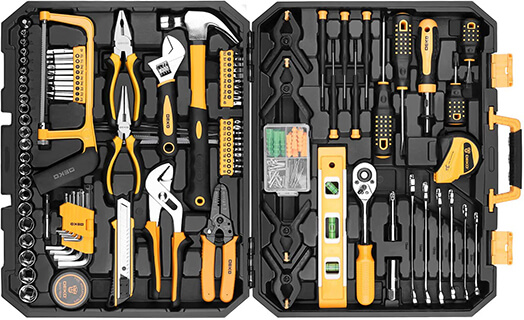 DEKOPRO 168-Piece Mixed Tool Set