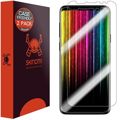 Skinomi Galaxy S9 Plus HD Anti-bubble Screen Protector