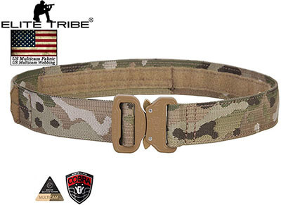 Paintball Equipment 1.5 Inch Cobra Buckle Belt Tactical Rigger Belt Multicam