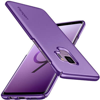 Spigen Thin Fit with SF Coated Non-Slip Matte Surface Galaxy S9 Case