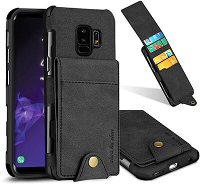 CXCase Flip-Out Galaxy S9 Plus Wallet Case