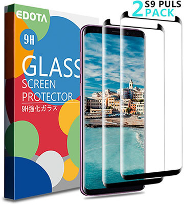 Royu Samsung Galaxy S9 Plus Screen Protector 2 Pack