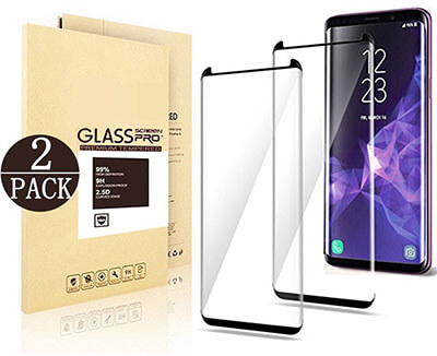 EcoPestuGo Samsung Galaxy S9 PlusTempered Glass Screen Protector