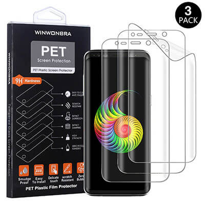 WINWONBRA Full Screen Coverage 3D PET HD Screen Protector