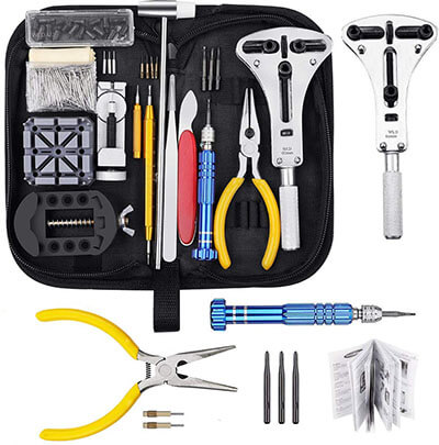 Baban Watch Repair Kit, Professional Spring Bar Tool Set 168 Pieces