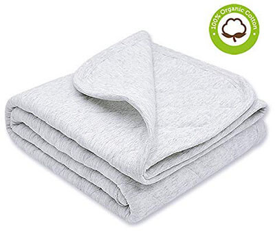 Zenssia Organic Cotton Baby Blanket
