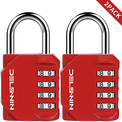 DELSWIN 2 Pack Combination Lock