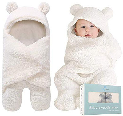 BlueMello Baby Swaddle Blanket