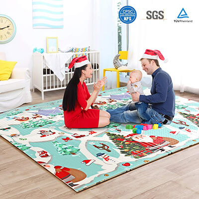 BRONZEMAN Baby Play Mat