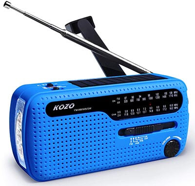 KOZO Best NOAA Weather Radio for Emergency with Strong Reception