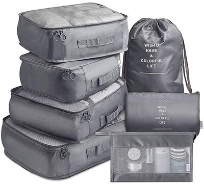 AGREEZ Packing Cubes Gray