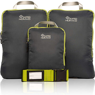 SuitedNomad Compression Packing Cubes
