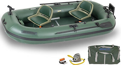 Sea Eagle Stealth Stalker STS10 Inflatable Pontoon Boat