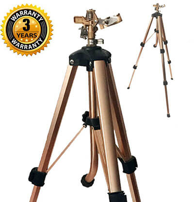 SOMMERLAND Brass Impact Tripod Sprinkle