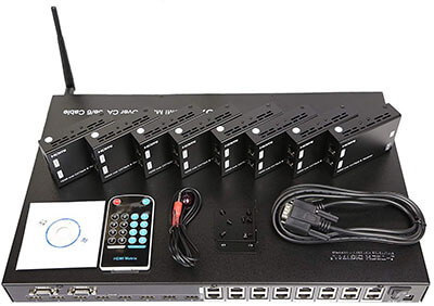 J-Tech Digital 8 by 8 HDMI 1080 P Matrix Switcher