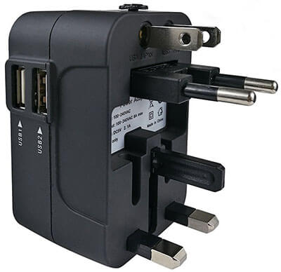 JMcolo Travel Adapter