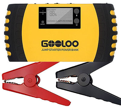 GOOLOO 1000A Peak SuperSafe Car Battery Jump Starter