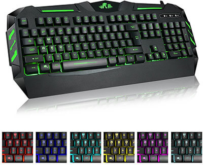 Rii RK900 Multimedia Gaming Keyboard