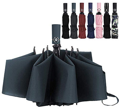 LANBRELLA Windproof Travel Umbrella