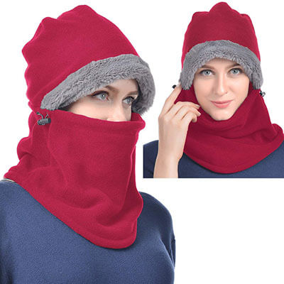 UShake Balaclava Fleece Hood Heavy Fleece Unisex