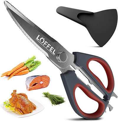 LÖFFEL Multipurpose Kitchen Shears for Big Hands