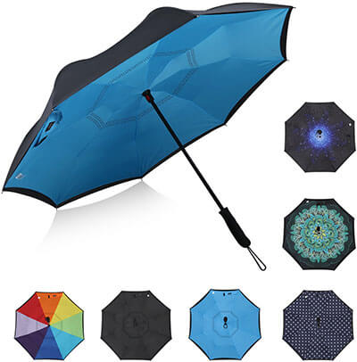 best reverse folding umbrella