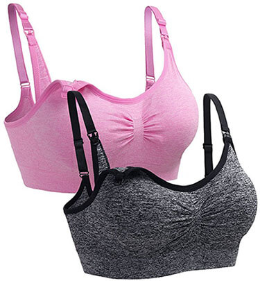 SUEKAPHIN Wireless Nursing Bras for Women