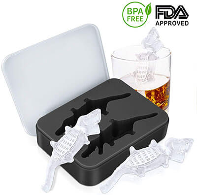 Alrigon Ice Cube Trays Crocodile Shape