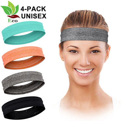 LuckyGo Workout Headband for Women and Men