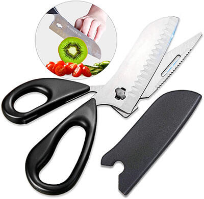 VOSIN Multi-function, 6 in 1 Come-apart Kitchen Scissors