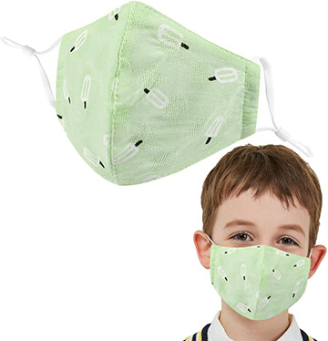 UNIME Kids Cotton Mouth Mask