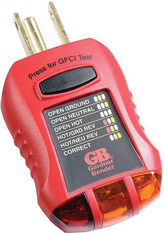 Gardner Bender GFI-3501 Ground Fault Receptacle Tester